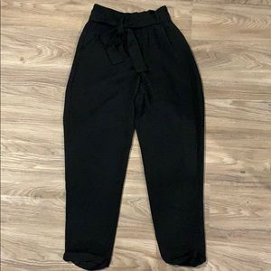 Black basic trouser